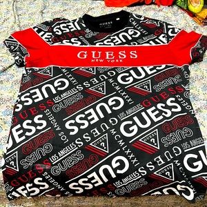 Guess T Shirt with Guess printing